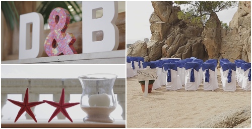 ideas para decorar el día de tu boda en la playa.