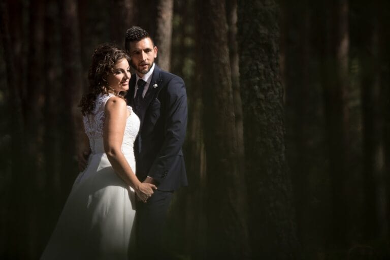 Fotografía de Postboda madrid en el bosque