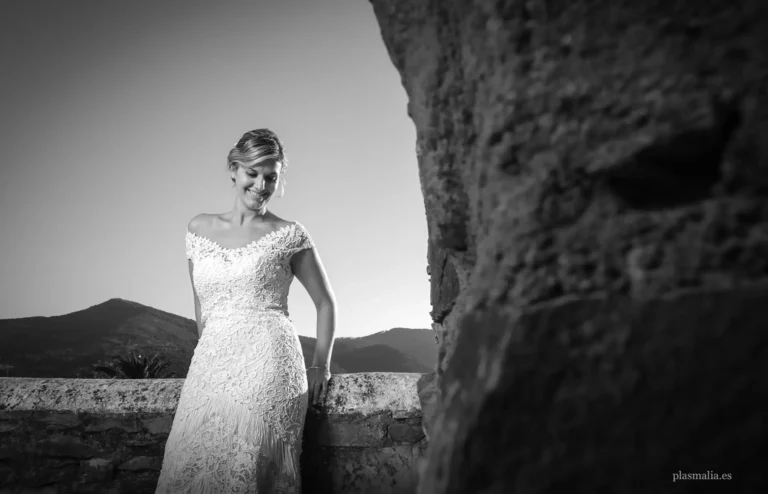 fotografia postboda madrid blanco y negro
