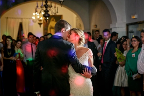 Novios bailando plasmalia