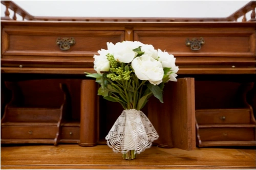 Ramo de novia vintage