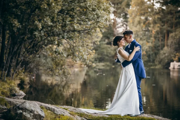 reportaje fotos postboda madrid arboles
