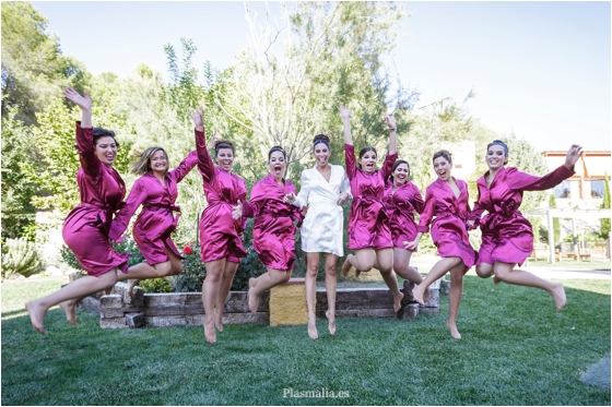 Damas de honor novia