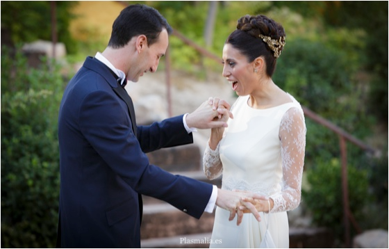 Novios boda cervalera