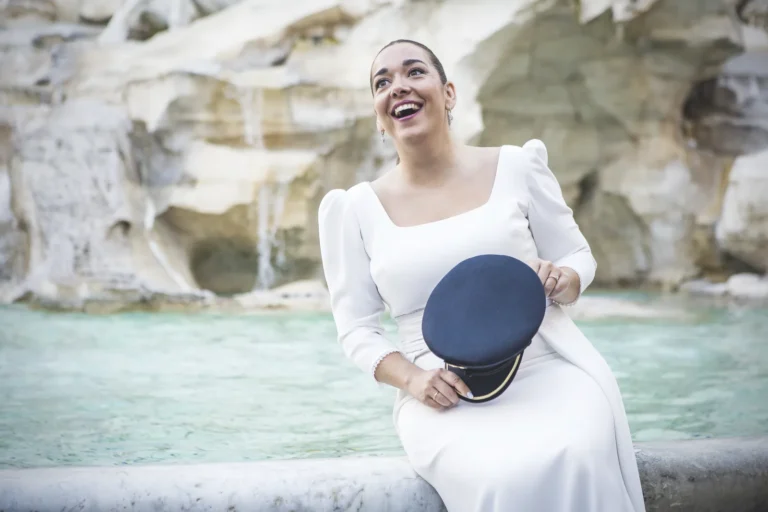 Postboda en Roma al amanecer en el Coliseo - reportaje Plasmalia