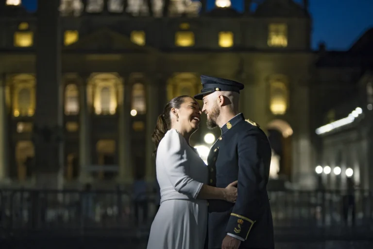 Postboda de noche en el Coliseo de Roma - Chema Vela